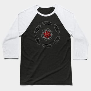 Red Atom Baseball T-Shirt